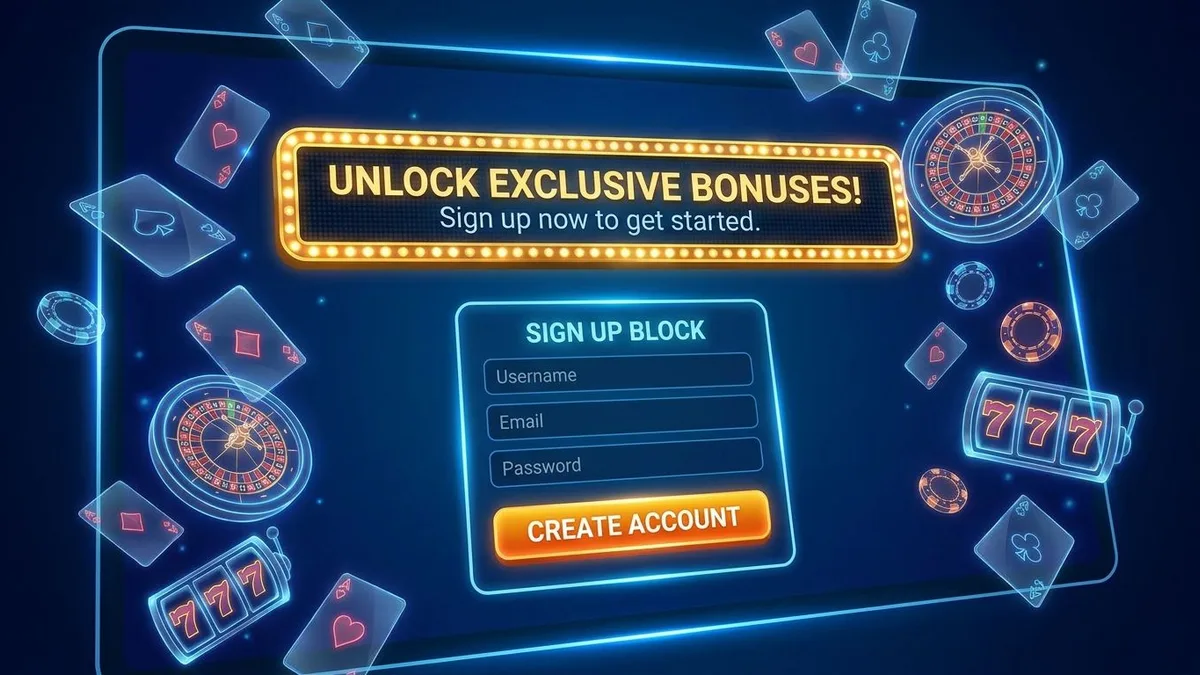 Sign Up With Bonus